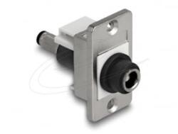 Delock Keystone DC 5, 5 x 2, 5 mm - DC 5, 5 x 2, 1 mm (90886)