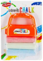 Mega Creative - Aszfaltkréta rajzolószett krétatartóval (476654)