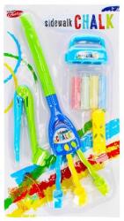 Mega Creative - Aszfaltkréta nagy szett hullámrajzolóval (476657)