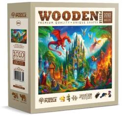 Wooden City 1010 db-os fa puzzle - Fantázia kastély (NB0811-XL) (NB0811-XL)