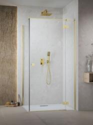 Radaway Essenza Gold KDJ szögletes arany zuhanykabin 120B+110 (1385042-09-01L+1384053-01-01)