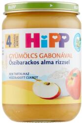 HiPP Őszibarackos alma rizzsel 190g