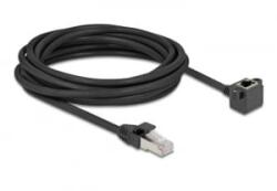 Delock Cat. 6 F/UTP RJ45 hosszabbító kábel 5m fekete (81159)