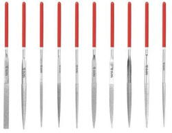 TOYA Gyémánt tűreszelő készlet 3 x 140 mm 10 db 50 mm