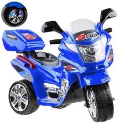 Gyerek akkumulátoros sportmotor LED világítással, csomagtartóval (1107936)