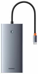  Hub 13in1 Baseus PortalJoy USB-C HDMI+DP+VGA+C+USB+PD+RJ45+SD/TF+3, 5 mm szürke (B00053002811-01) (167419)