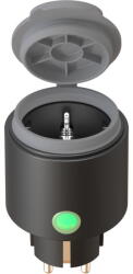Calex Prize inteligente Priza inteligenta de exterior Calex, Bluetooth, 16A, IP44, Negru - vexio