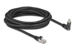 Delock Cat. 6 S/FTP RJ45 kamera kábel 5m fekete (80920) (80920)