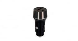AVAX CARLY autós töltő USB-C (PD3.0), USB-A (QC) 38W fekete (CC304B)