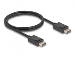 Delock DisplayPort kábel 1m fekete (81174) (81174)