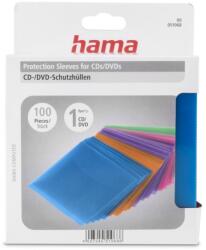 Hama Предпазни пликове за cd/dvd, 100 бр, цветни (hama-51068) - Allstore
