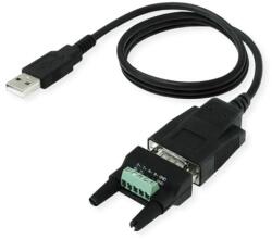 Roline Cablu USB-A către RS422/485, convertor, M/M, 1.2m, negru (12.02.1174-5)