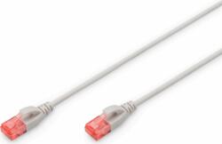 ASSMANN U/UTP CAT6a RJ45 Patch kábel 2.0m - Szürke (DK-1617-A-020S)