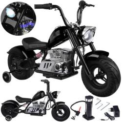  Elektromos gyerek chopper motorkerékpár 24V, 20 km/h, max 80 kg, LED