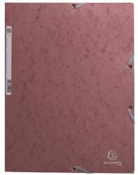 Exacompta Gumis mappa, prespán, A4, EXACOMPTA "Skandi", antik rózsaszín 55276E (55276E)