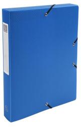 Exacompta Gumis mappa, PP, A4, 40 mm, EXACOMPTA "Opak", kék 59782E (59782E)