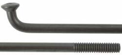 DT Swiss rozsdamentes küllő, 238 x 2, 0 mm, küllőanya nélkül, fekete
