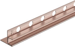 Balneo vágható lejtést beállító léc üveghez 120 cm, jobbos/réz D0101040102-1 (D0101040102-1)