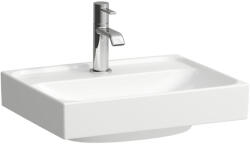 Laufen Meda fali porcelán kézmosó csiszolt alsó felülettel 45x35 cm csaplyukkal és túlfolyó nélkül, fehér H8161110001111 (H8161110001111)