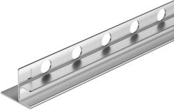 Balneo vágható inox lejtést beállító léc üveghez 120 cm, balos/króm D0101010202-1 (D0101010202-1)