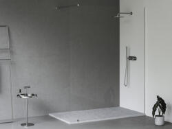RAVAK Slate Pro öntött márvány zuhanytálca 90x160 cm, pala kőzet hatású felület / smoke grey XA03S73O010 (XA03S73O010)