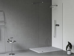 RAVAK Slate Pro öntött márvány zuhanytálca 90x120 cm, pala kőzet hatású felület /smoke grey XA03G73O010 (XA03G73O010)