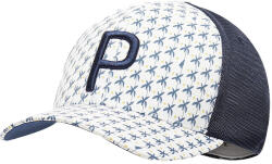 PUMA Palms Trucker P Snapback Cap White/Navy - dress4less