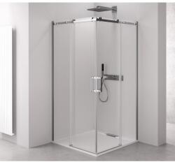 SAPHO THRON LINE SQUARE szögletes zuhanykabin 1000x900mm, szögletes görgők, sarokbelépős (TL2090-5002) (TL2090-5002)