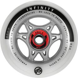 Powerslide Roți cu rulmenți Infinity RTR 80 mm / 85A / ABEC 9 / Spacer / 4-Pack