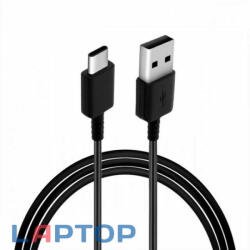 Samsung Gyári Galaxy S8, S9, S10, S20, S21, S22, S23, S24 USB to USB-C (Type-C) adat, töltőkábel kábel 1, 5m, fekete, EP-DG970BBE