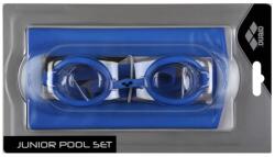 arena - set ochelari inot si casca pentru copii - Pool Set Jr - Blue (EC-92423-70)