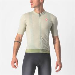 Castelli - tricou pentru ciclism cu maneca scurta Essenza Jersey - alb verde deschis desert (ECL-3898)