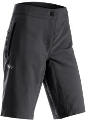 Northwave - pantaloni scurti cilism largi cu bazon - Escape 2 W Baggy - negru (ECL-6373)