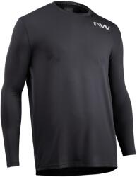 Northwave - tricou ciclism maneca lunga regular fit - Xtrail LS jersey - negru (ECL-6366)