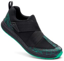 Spiuk - Pantofi ciclism indoor MOTIV INDOOR - negru albastru turcoaz (ECL-3693)