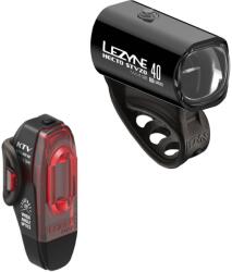 RAVEMEN Lezyne - Hecto - set Lumina fata/spate - 40Lux /11Lumen (1-LED-9P-STVZO-V404)