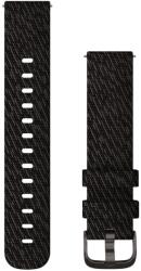 Garmin Quick Release 20 - Brăţară din nailon ţesut culoarea Black Pepper - curea de schimb pentru ceasurile Garmin (EC-010-12924-13)