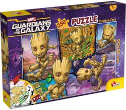 Lisciani Marvel Groot 2 az 1-ben 250db-os puzzle és színező 50x35cm - Lisciani (109623) - jatekshop