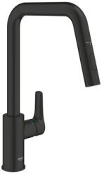 GROHE Eurosmart Egykaros mosogatócsaptelep 1/2, matt fekete (GR-306192430)