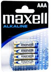 Maxell Alkáli AAA ceruza elem (4db / csomag) (LR03) (LR03)