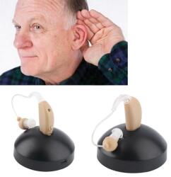  Fül mögé helyezhető digitális hangosító eszköz, újratölthető akkumulátorral - MIN0638