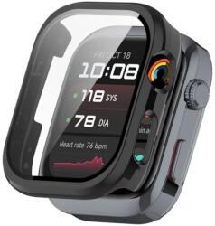 GP-164078 Huawei Watch D2 Műanyag keret (BUMPER, ütésállóság + kijelzővédő üveg) FEKETE (GP-164078)