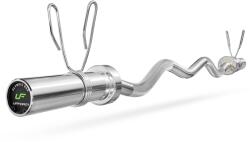 UPFORM Súlyzórúd Francia rúd curlrúd 120 cm Ø 50 mm UpForm fekete
