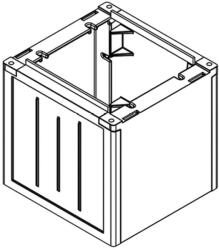 Csatári Plast CSATÁRI PLAST KK 53/32 Kábelfogadó, magasító (CSP71000050) (CSP71000050)