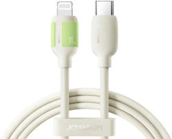 JOYROOM S-A53 USB-C - Lightning Kábel - 2m 30W Fluoreszkáló - Bézs (WR-181980)