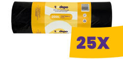 EcoPlasty T-Depo szemeteszsák 200L - 95*120cm extra erős 10db/tek (Karton - 25 tek) (K01130)