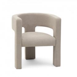  Fotoliu design bej închis ALPAH LOOP