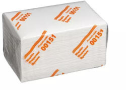 Adagolós V hajtású szalvéta 16, 5x21cm hófehér - 2 rétegű 160 lapos, N4 rendszerbe (00151A)