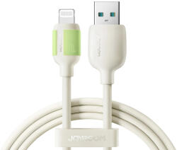 JOYROOM S-A53 USB-A - Lightning Kábel - 1.2m 30W Fluoreszkáló - Bézs (WR-181974)