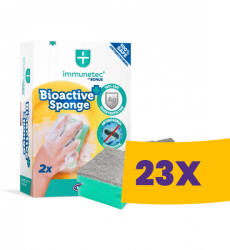 Bonus Immunetec by Bonus antimikrobiális karcmentes mosogatószivacs 2db-os (Karton - 23 csg) (KB693)
